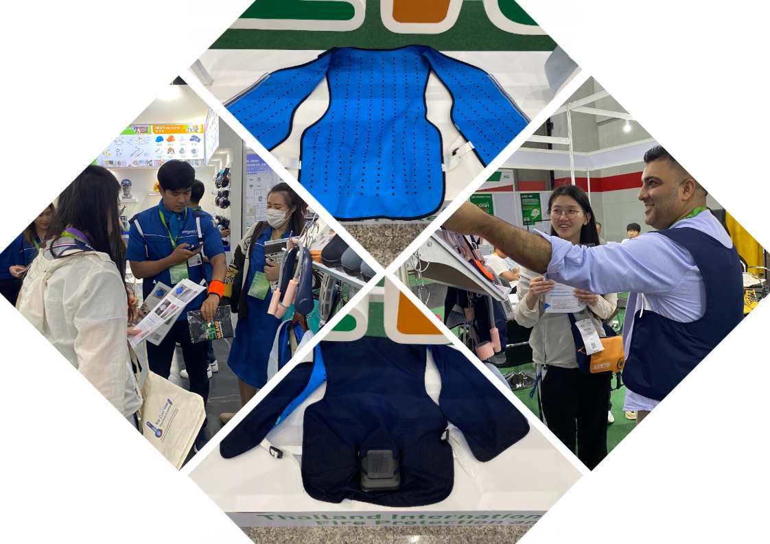 Suzhou SenJoy Cooling Clothing успешно завершила выставку на выставке Thailand Safety Expo 2025